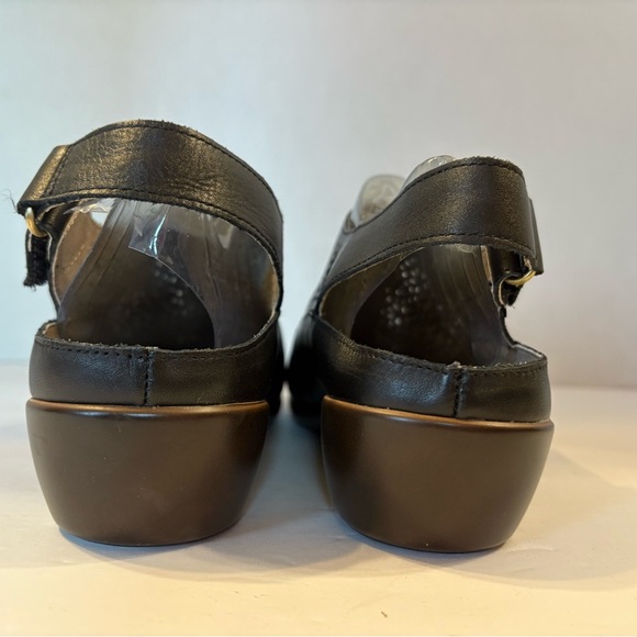 Easy Spirit Dawn black leather lightweight sling back mules size 8 WW NWOT - Picture 7 of 11